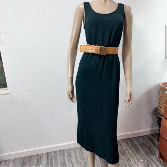 R.J Collection by Chelsea Rousso maxi green dress - Picture 1 of 16